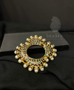 Oversized Pearl Meenakari Bangle