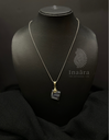 Black Onyx Gemstone Pendant Necklace