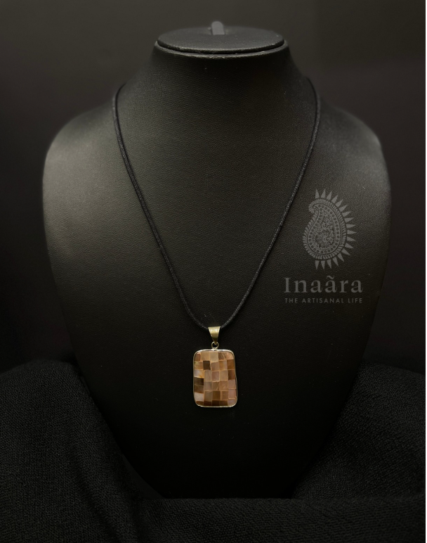 Mosaic Pendant Necklace