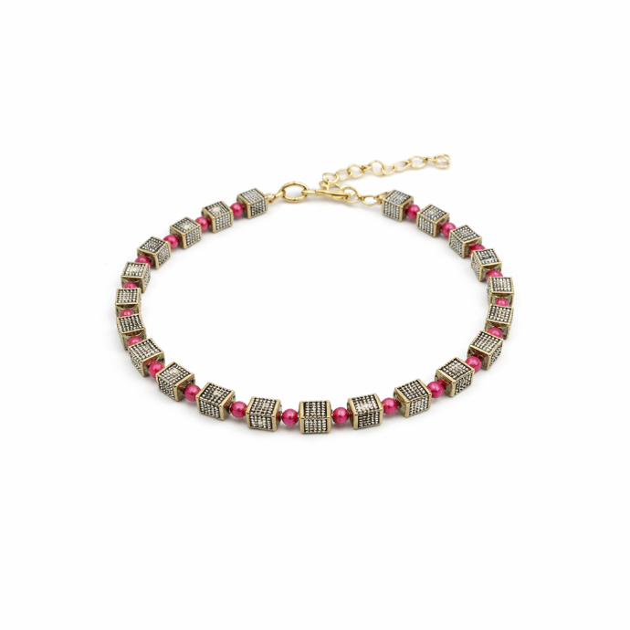 Brass Beads Anklet