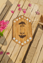 Al Zubarah Platter Wood- MOP