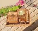 Al Zubarah Tray Set-Box & Burner-Mother of Pearl