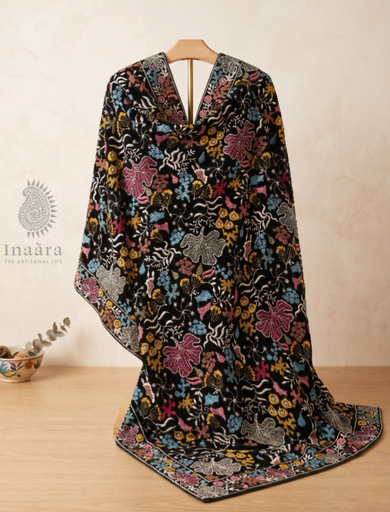 Velvet Dupatta-Multi Colour