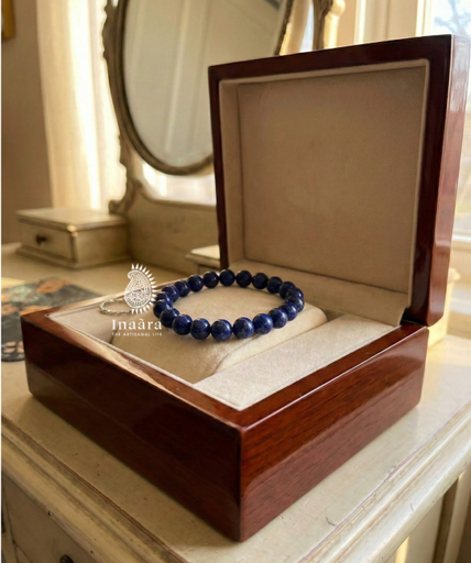 Lapiz Lazuli Bead Bracelet