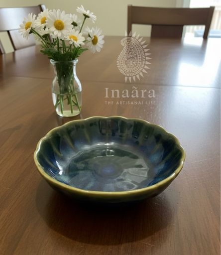 Urooj Ceramic Flower Bowl Small