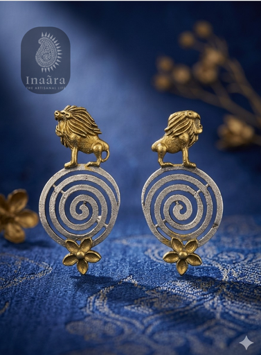 Coil & Crest / Leonis Earring