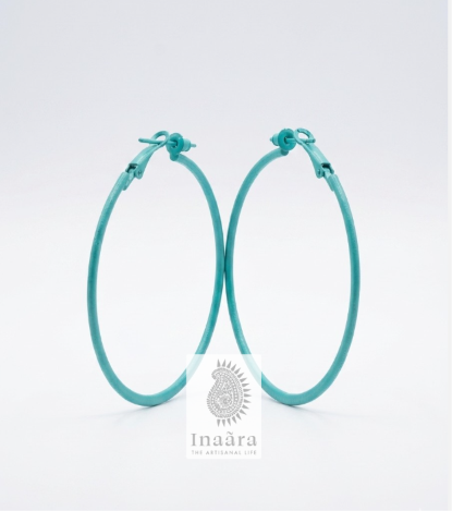 Curated Thread Earrings- Mint Green