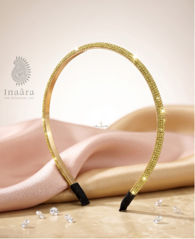 Handmade Rhinestone slim-Brown