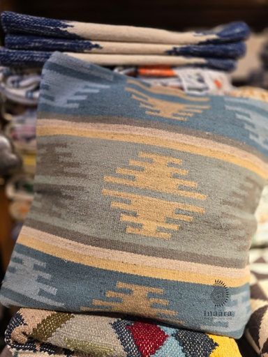 [inaara_sp00280] Handwoven Cushion Cover/Single