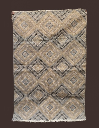 [inaara_sp00256] Granite Handwoven Dhurrie(6x4ft)