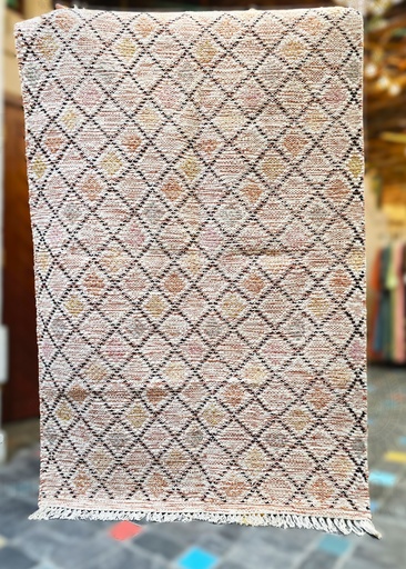 [inaara_sp00237] Wool Dhurrie