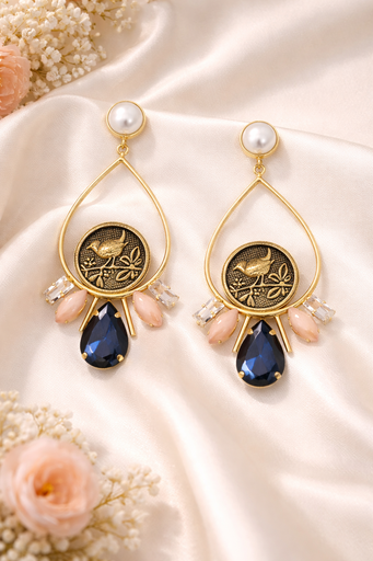 [inaara_sp00088] Bespoke statement earrings