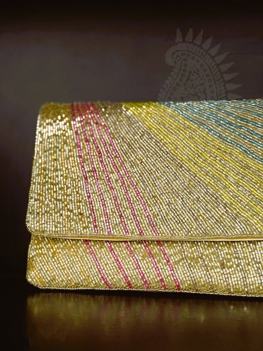 [inaara_sp00632] Sonpari Pastel Clutch Bag