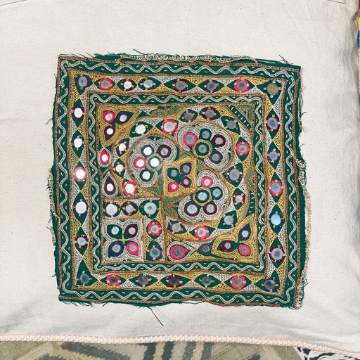 Handmade Vintage Embroidery Tribal Patch