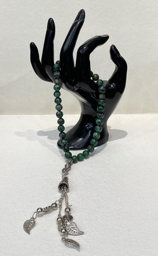 Prayer Beads-Malachite Stone
