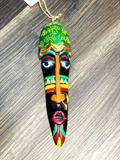 Terracotta Wall Hanging Tribal Mask