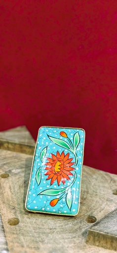 Handpainted Artisanal Ring