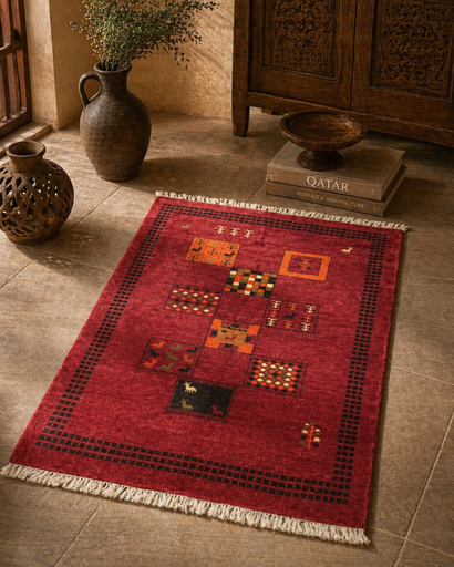 Hand Knotted New Zealand Wool Rugs (5x4ft)