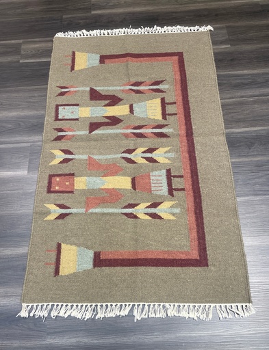 Tribal Handwoven Dhurrie (5x3ft)