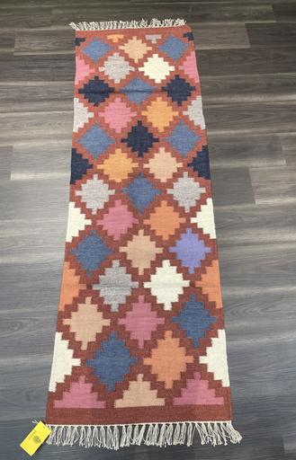Runner Handwoven Dhurrie-(62x190cm)