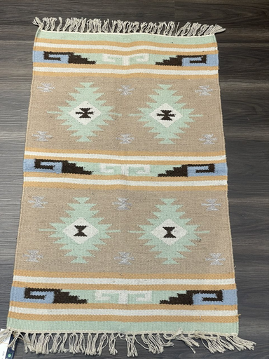 Doormat Handwoven Dhurrie-(61x97cm)