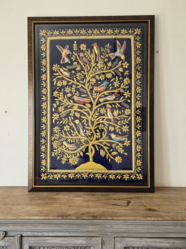 Guldasta - Zardozi Art tapestry (130x89cm) (copy)
