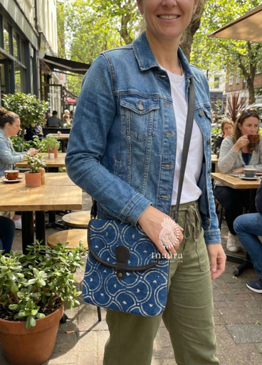 Indigo Block Print Bag (copy)