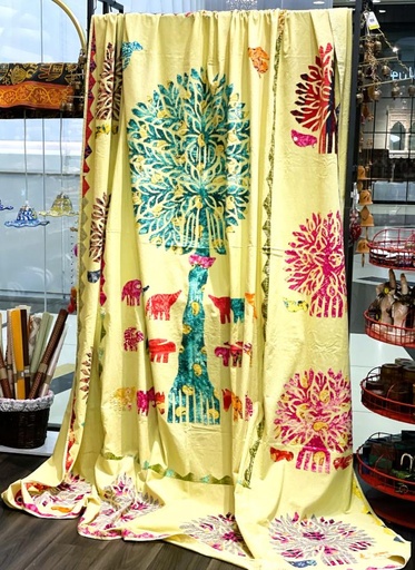 Tree of Life Acrylic Bedspread