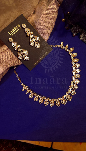 Gold-Toned Victorian Choker Set