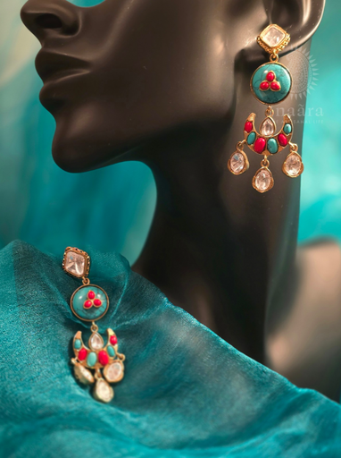 Turquoise Dangler Earrings