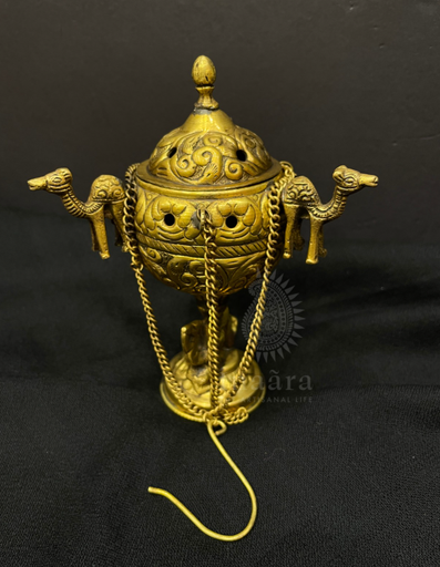 Brass Incense Burner-Camel