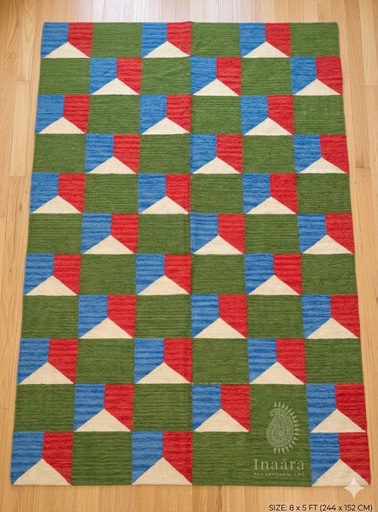 Handwoven Dhurrie(8x5ft)