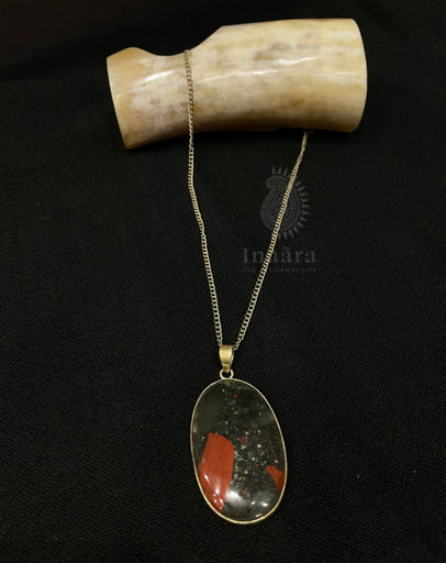 Heliotrope Pendant Necklace