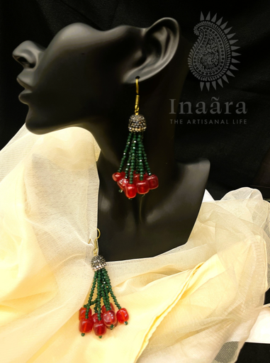 Victorian Mala Dangling Earrings