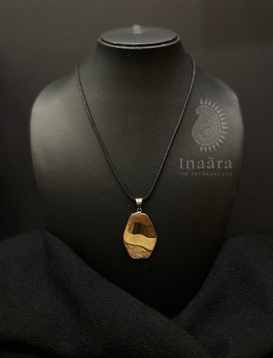 Wooden Pendant Necklace