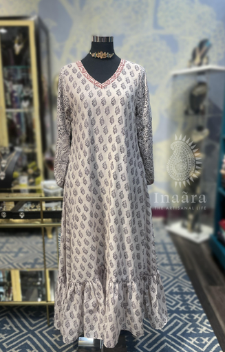 Kalpana Dress- Red
