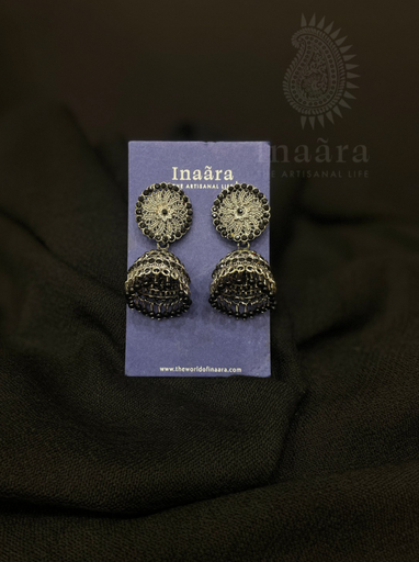 Jhumka Earring-Black
