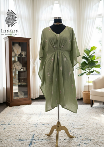 Thuraya Kaftan- Green