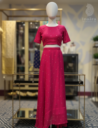 Anya Skirt- Fushia Pink