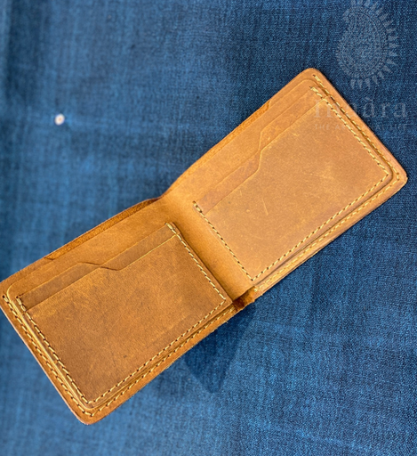 Slim Leather Bifold Wallet