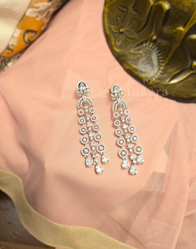 Pop of Red Drop Earrings (copy)